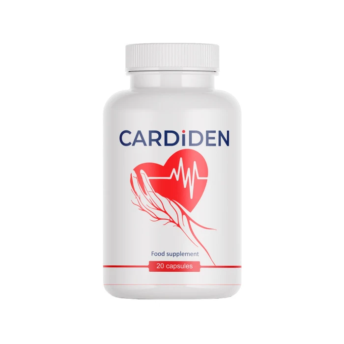 Cardiden — Nahrungsergänzungsmittel für Herz und Kreislauf, Dose mit 20 Kapseln